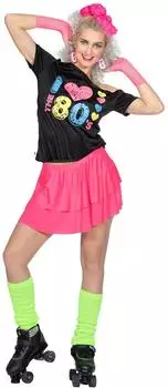 Wilbers 80s Kiss Shirt schwarz