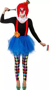 Orlob Karneval Tüll Minirock blickdicht (40032.13) blau