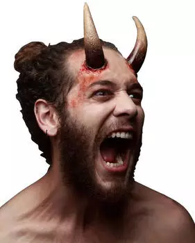 Ghoulish Productions Devil Horns Special Effects Makeup (25180) beige/hellhäutig