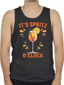 Shirtracer Its Spritz o Clock Kostüm schwarz