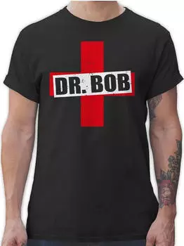 Shirtracer Dr. Bob Kostüm Kinder T-Shirt (PV-66558262) schwarz