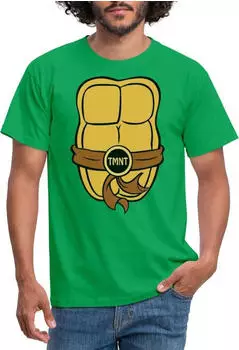 spreadshirt Leonardo Kostüm Karneval T-Shirt kelly green