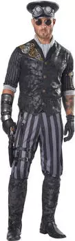 California Costumes Steampunk-Kapitän Herren (01057)