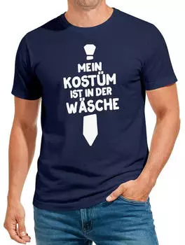 MoonWorks Karneval Kostüm Ersatz T-Shirt (135932) navy