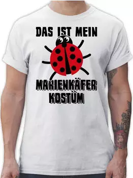 Shirtracer Das ist Mein Marienkäfer Kostüm (PV-62180249) weiß