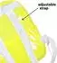 Boland Rave Rucksack transparent (36033) neon-gelb