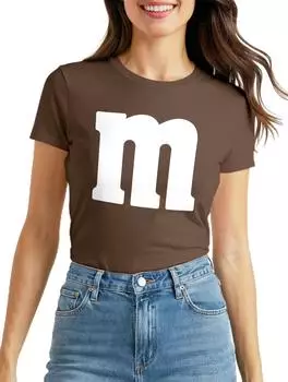 MoonWorks Card Game Kostüm T-Shirt Slim Fit (83882) mm chocolate