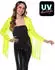 Boland Neon UV Bolero mit Fransen (01976) gelb