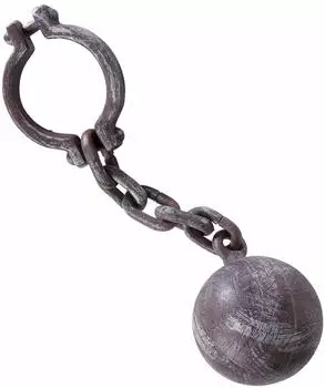 Widmann 1918B Fußfessel mit Kugel mehrfarbig