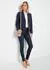 bonprix Hosenanzug Slim Fit dunkelblau