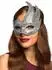 Boland Diva Augenmaske mit Strasssteinen (00235) silber