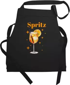 Shirtracer Aperol Spritz Kostüm Schultertasche schwarz