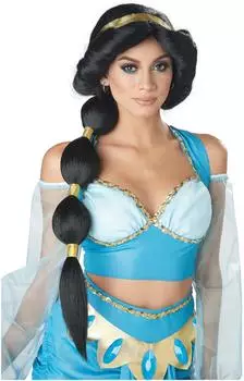California Costumes Desert Princess Wig schwarz/gold