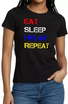 spreadshirt Schlager Kostüm Karneval T-Shirt schwarz