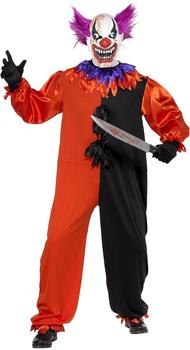 Smiffy's Cirque Sinister Scary Bo Bo The Clown Costume Gr. L (33474)