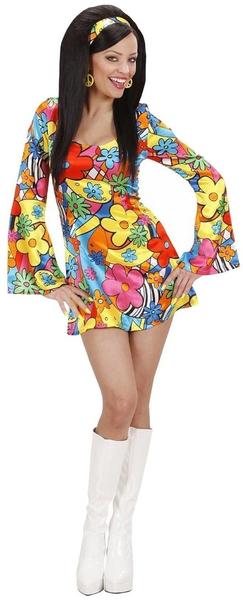 Widmann Hippie Flower Power Girl Kostüm