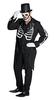 Rubie's Frack Skelett zum Grusel Kostüm an Halloween Gr.56