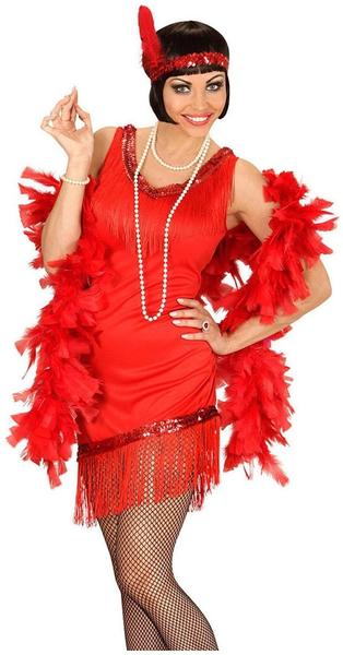Widmannsrl 20er Jahre Jasmine Charleston Kostüm Gr. L (0306) rot