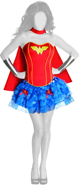 Rubie's Corset with Skirt Adult Wonder Woman Costume XS (880560)