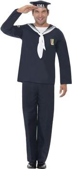 Smiffy's 1940er Marine Offizier Kostüm L