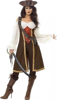 Smiffy's Hochsee-Piratin Kostüm L