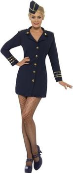 Smiffy's Klassische Flugbegleiterin Kostüm L