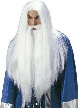 Widmann Magician wig and beard for men