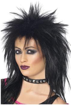 Smiffy's Rock Diva wig black (42238)