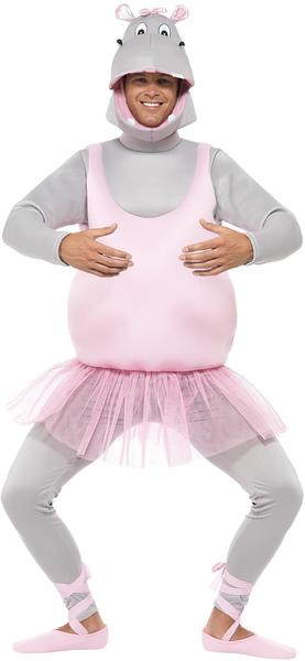 Smiffy's Hippo Ballerina Nilpferd Kostüm-Einheitsgröße