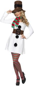 Smiffy's Miss Snow Schneefrau Kostüm M