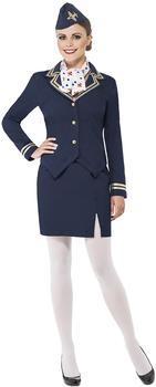 Smiffy's Sexy Stewardess Damenkostüm 40/42
