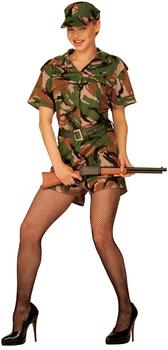 Widmann G.I. Jane Militär Kostüm L