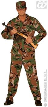 Widmann G.I. Joe Militär Kostüm XL