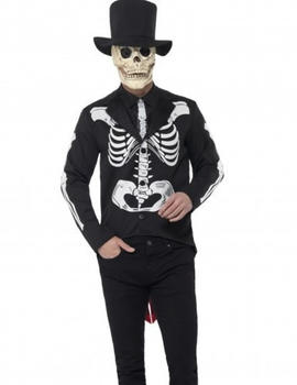 Smiffy's Male Skeleton Costume 44656
