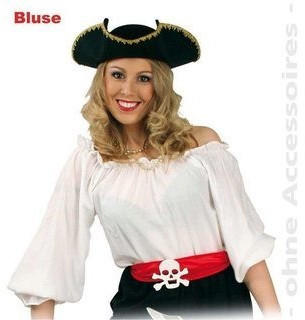 Fries 24815 Piratenbluse weiß