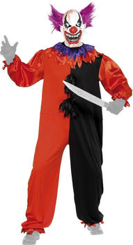 Smiffy's Cirque Sinister Scary Bo Bo The Clown Costume Gr. S (33474)