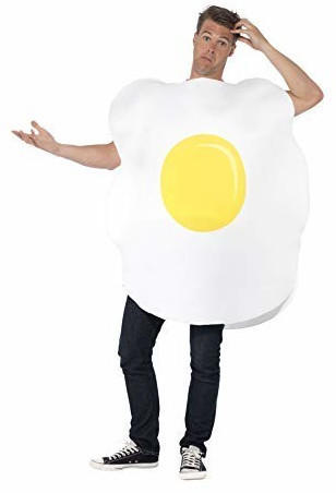 Smiffy's Fried egg adult costume