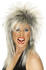 Smiffy's Rocker black and white adult wig