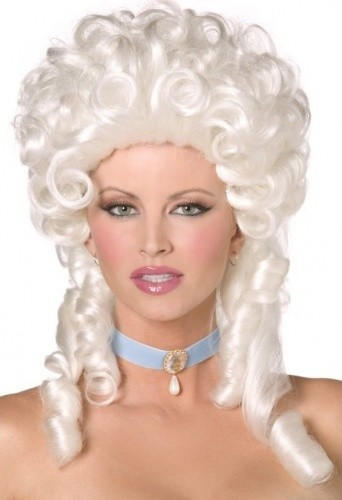 Smiffy's Baroque style white adult wig