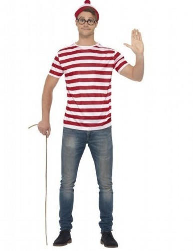 Smiffy's Where's Wally? adult costume