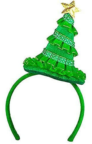 Boland Christmas headband green (13429)