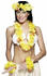 Smiffy's Hawaiian yellow set adult costume