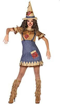 Atosa Patched Scarecrow Costume Women