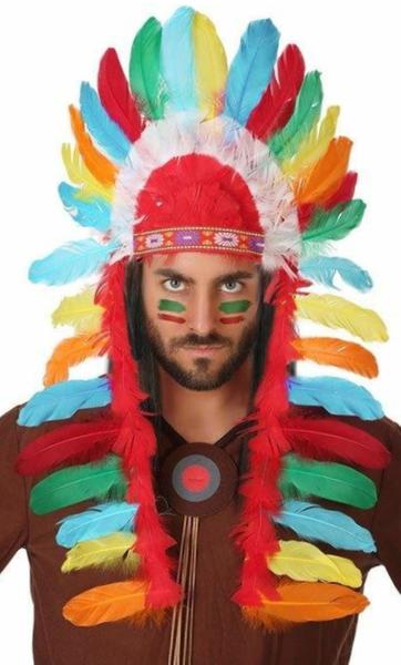 Atosa Indian chief adult headdress