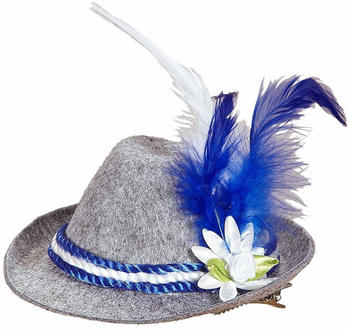 Widmannsrl Mini Bavarian Fedore with Edelweiss & Feather