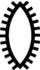 Pferd CORRADI Nadelfeilensatz 12-teilig 160 mm Hieb 1 (12314082)
