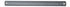 KS Tools Karosserie-Feilenblatt, halbrund, radial verzahnt, Hieb 1 (161.0023)