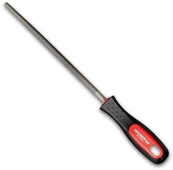 Gedore Rundfeile Hieb 2 310mm 2K-Griff Spezialstahl Rot/Schwarz (R93140052)