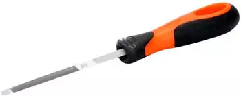 Bahco ERGO Doppelhieb-S&auml;gefeile, mit Griff, 175mm (4-190-07-2-2)