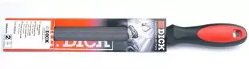 Dick Halbrundfeile Hieb 2 mit 2K-Griff 200mm (3352202-2K)